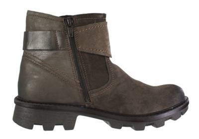 biker boots croco