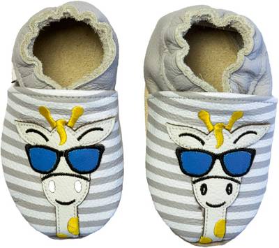 Krabbelschuhe Classic Z, für Jungen, Giraffe