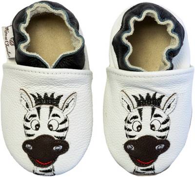 Krabbelschuhe Classic Z, für Jungen, Zebra