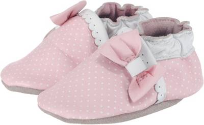 Krabbelschuhe CHIC GIRL für Mädchen, mit Schleife