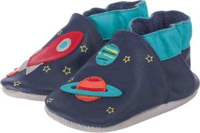 Krabbelschuhe SKY DISCOVERY für Jungen, Weltraum 2