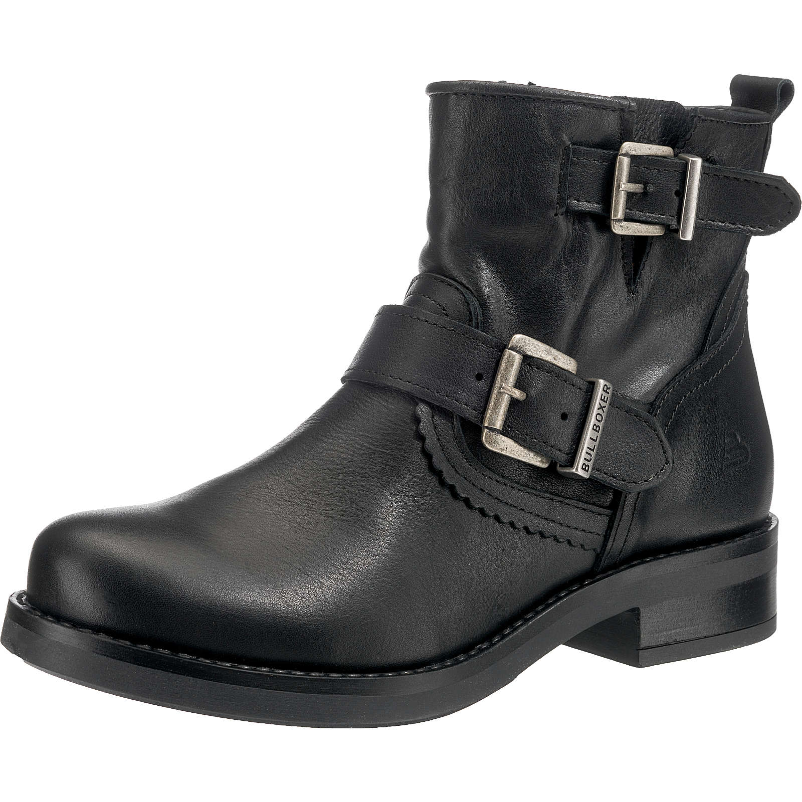 BULLBOXER Biker Boots schwarz Damen Gr. 36 BULLBOXER Biker Boots schwarz Damen Gr. 36