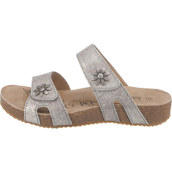 Josef Seibel Tonga 04 Pantoletten silber Gute Qualität beliebte beliebte beliebte Schuhe d5a5ba Josef Seibel Tonga 04 Pantoletten silber Gute Qualität beliebte beliebte beliebte Schuhe d5a5ba