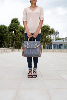 Wickeltasche Style Bag, dotwork 2