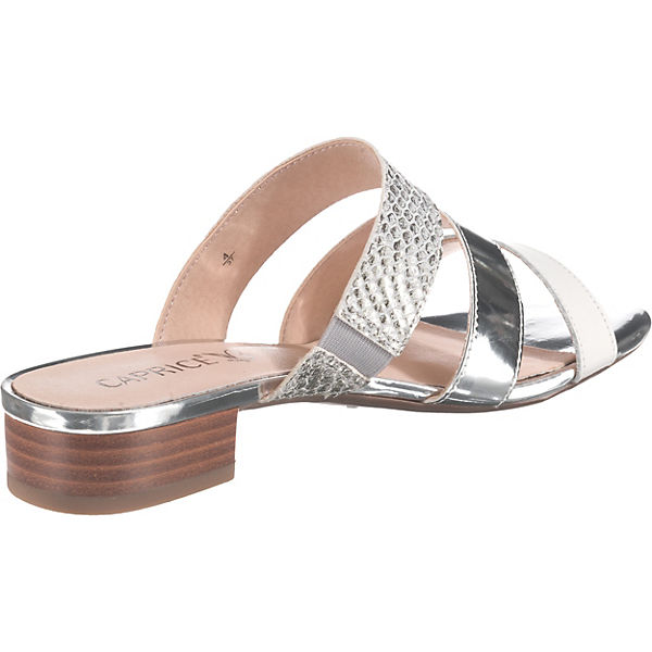CAPRICE Pantoletten Pantoletten Pantoletten weiß Gute Qualität beliebte Schuhe 9f099c CAPRICE Pantoletten Pantoletten Pantoletten weiß Gute Qualität beliebte Schuhe 9f099c