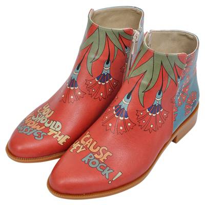Dogo Shoes, DOGO Chelsea Boots Classics Ankle Boots, rot mirapodo