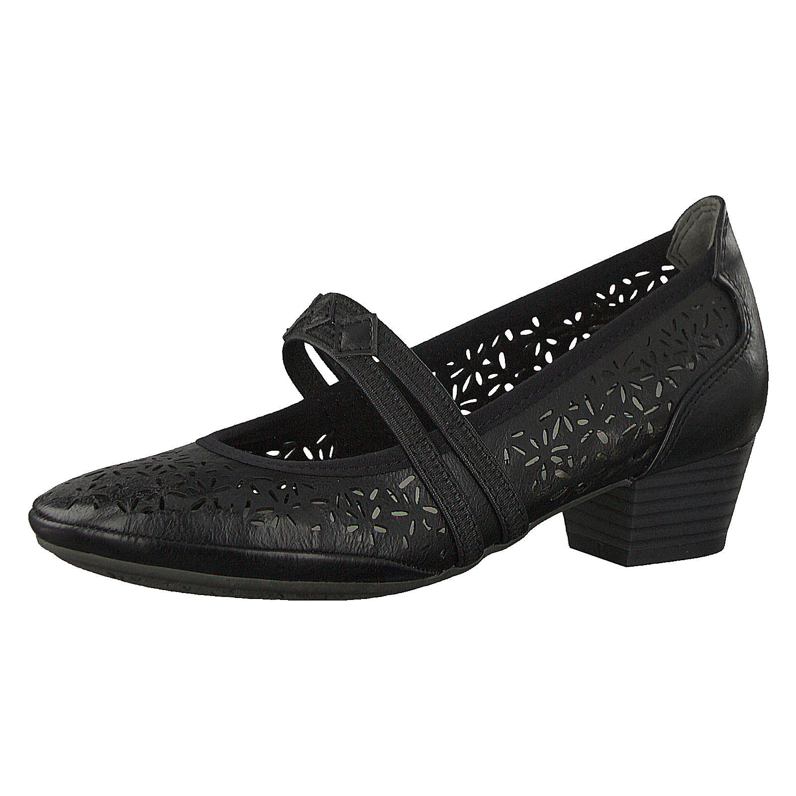 MARCO TOZZI Spangenpumps schwarz Damen Gr. 39 MARCO TOZZI Spangenpumps schwarz Damen Gr. 39
