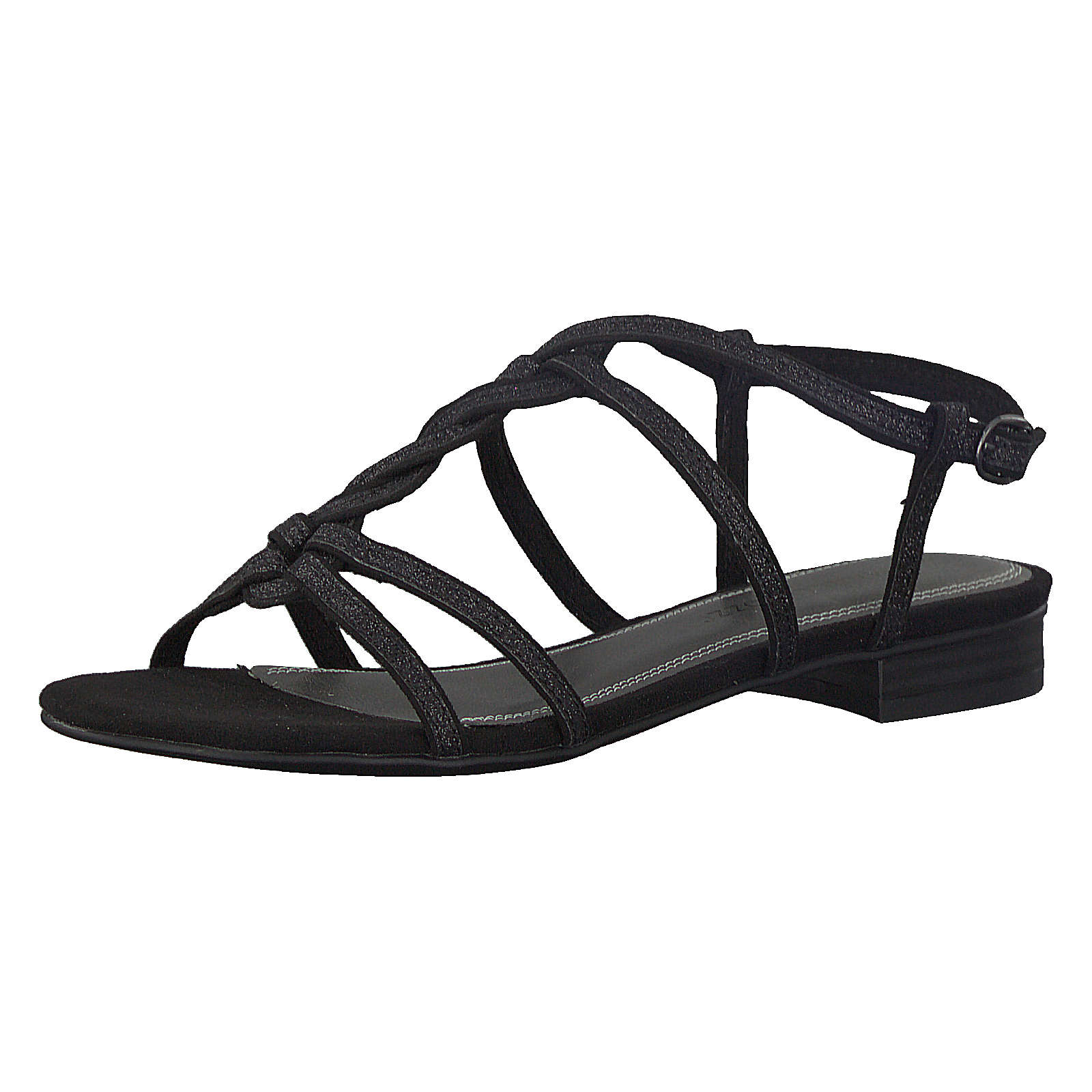 MARCO TOZZI Riemchensandalen schwarz Damen Gr. 39 MARCO TOZZI Riemchensandalen schwarz Damen Gr. 39