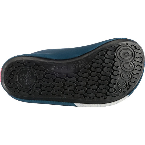 Schuhe Aquaschuhe Playshoes Kinder Badeschuhe Margarite dunkelblau