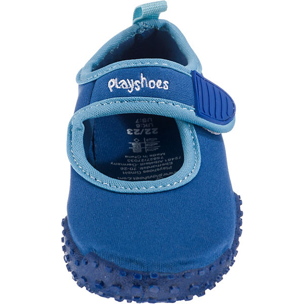 Schuhe Aquaschuhe Playshoes Kinder Aquaschuhe mit UV-Schutz 50+ blau