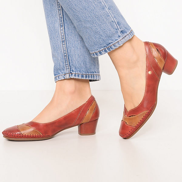 Pikolinos Gomera Klassische Pumps braun-kombi Gute Qualität beliebte Schuhe Pikolinos Gomera Klassische Pumps braun-kombi Gute Qualität beliebte Schuhe