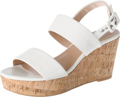 Anna 2 band sandal Keilsandaletten