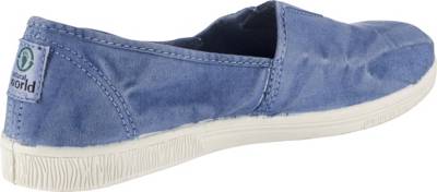 natural world CAMPING ENZIMATICO Sportliche Slipper hellblau FL8895