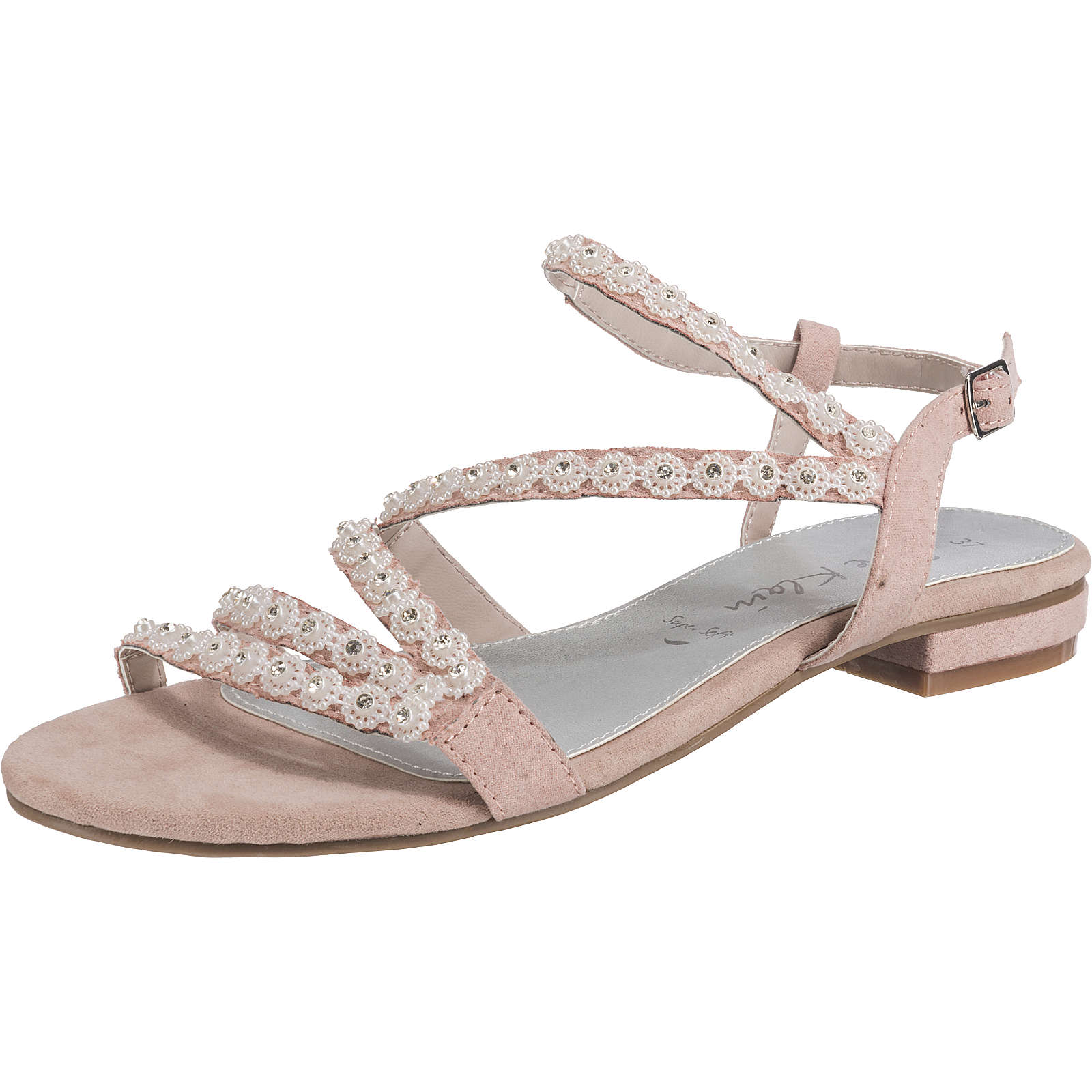 Jane Klain Riemchensandalen rosa Damen Gr. 38 Jane Klain Riemchensandalen rosa Damen Gr. 38