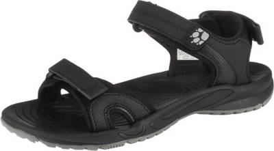 Jack Wolfskin, LAKEWOOD CRUISE SANDAL Outdoorsandalen, schwarz Jack Wolfskin, LAKEWOOD CRUISE SANDAL Outdoorsandalen, schwarz