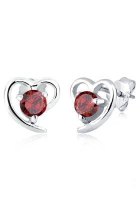 Elli Ohrringe Herz Zirkonia Liebe 925 Silber Geschenkidee Ohrringe