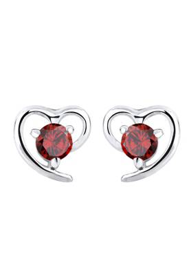 Elli Ohrringe Herz Zirkonia Liebe 925 Silber Geschenkidee Ohrringe 2