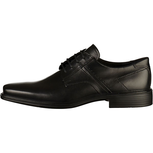 Schuhe Klassische Slipper ecco Business-Schnürschuhe schwarz