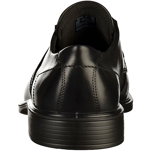 Schuhe Klassische Slipper ecco Business-Schnürschuhe schwarz