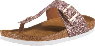 onlMATHILDA METALLIC TOE SPLIT SANDAL Zehentrenner