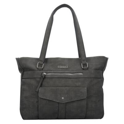 Tamaris, Adriana Schultertasche 35 cm Umhängetaschen, grau Tamaris, Adriana Schultertasche 35 cm Umhängetaschen, grau