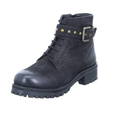 21524-BK Schnürstiefeletten