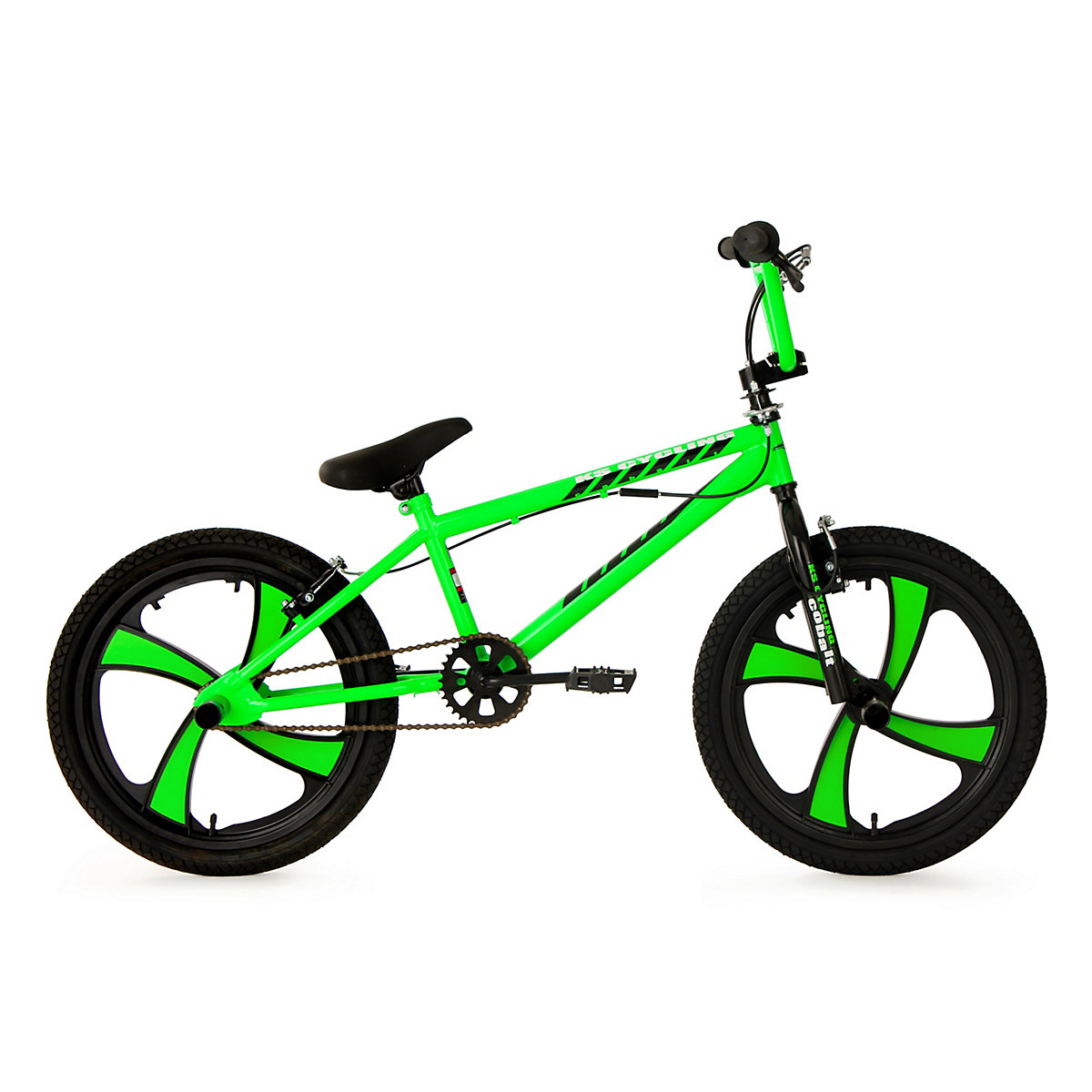 KS Cycling 20 Zoll Freestyle BMX Cobalt grün BMX-Fahrräder Rahmenhöhe: grün
