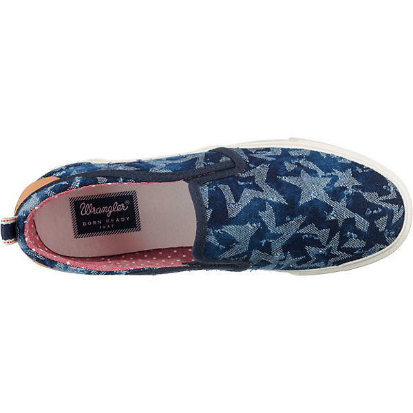 Slip Blau Slipper On Wrangler Icon Sportliche wTxZ85Yq