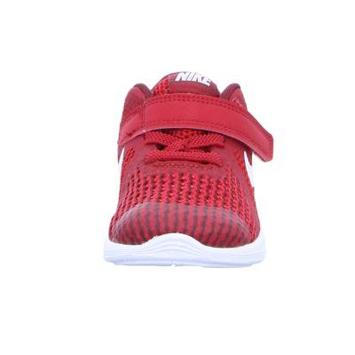 red nike infant trainers