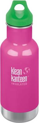 Edelstahl-Trinkflasche klean kanteen KID CLASSIC, Wild Orchid, 355 ml, vakuumisoliert, Loop Cap