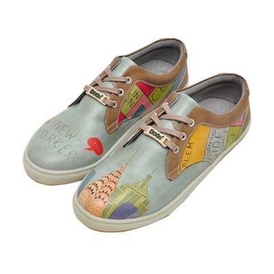 Dogo Shoes, DOGO Cord Manhattan Sneakers Low, blau mirapodo