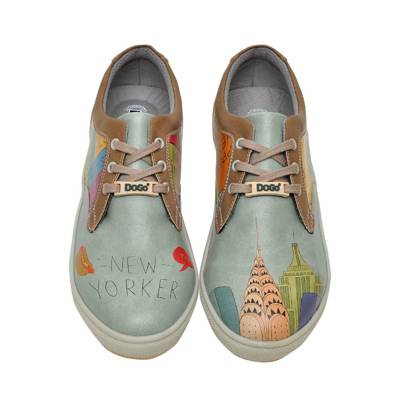 Dogo Shoes, DOGO Cord Manhattan Sneakers Low, blau mirapodo