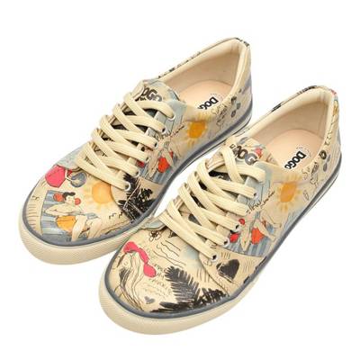 Dogo Shoes, DOGO Sneaker I Love Summer Sneakers Low, beige mirapodo
