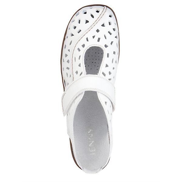 JENNY Offene Halbschuhe weiß Gute Qualität beliebte Schuhe JENNY Offene Halbschuhe weiß Gute Qualität beliebte Schuhe