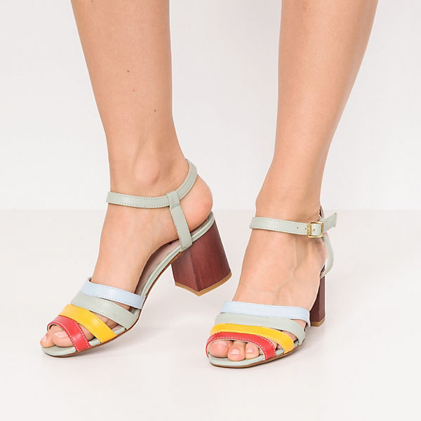 Miss L-FIRE Harper Klassische Sandaletten türkis-kombi Gute Qualität beliebte Schuhe Miss L-FIRE Harper Klassische Sandaletten türkis-kombi Gute Qualität beliebte Schuhe