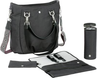 Wickeltasche, Greenlabel, Mix´n Match Bag, Denim black