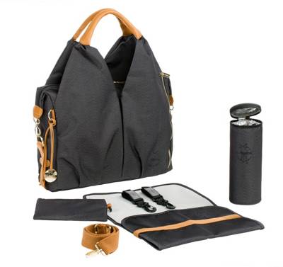 Wickeltasche, Greenlabel, Neckline Bag, denim black