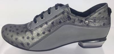 Tiggers® Tiggers® Tiggers Paula 03a Autoschuh Schnürschuh Business-Schnürschuhe grau UR10586
