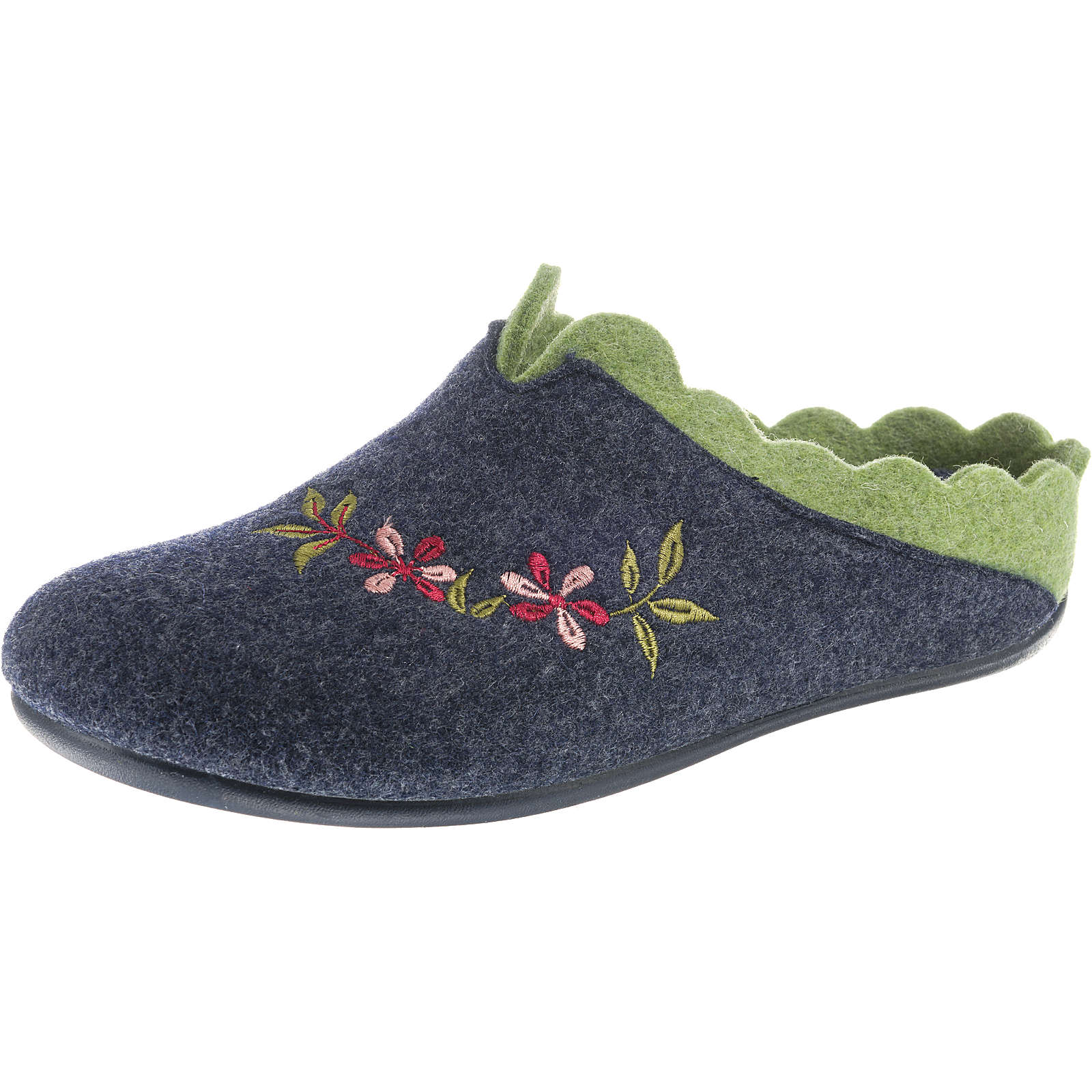 Florett Nesrin Pantoffeln dunkelgrau Damen Gr. 37 Florett Nesrin Pantoffeln dunkelgrau Damen Gr. 37