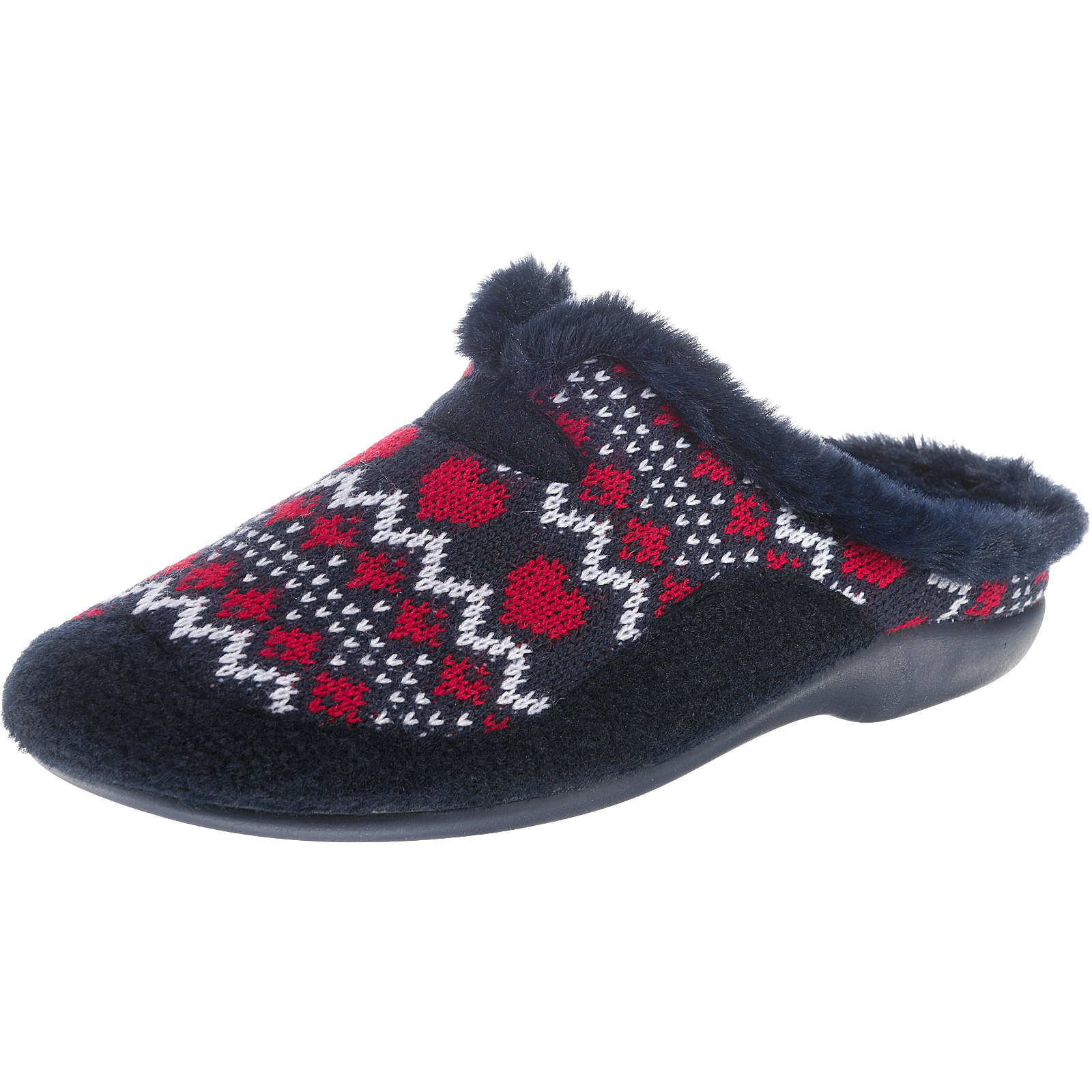 Florett Anja Pantoffeln blau Damen Gr. 38 Florett Anja Pantoffeln blau Damen Gr. 38