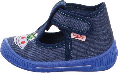 Hausschuhe BULLY für Jungen, Weite M3, Raumschiff 2