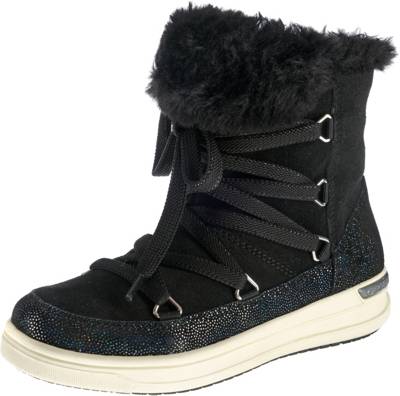 GEOX, Winterstiefel AVEUP für Mädchen, gefüttert, schwarz GEOX, Winterstiefel AVEUP für Mädchen, gefüttert, schwarz