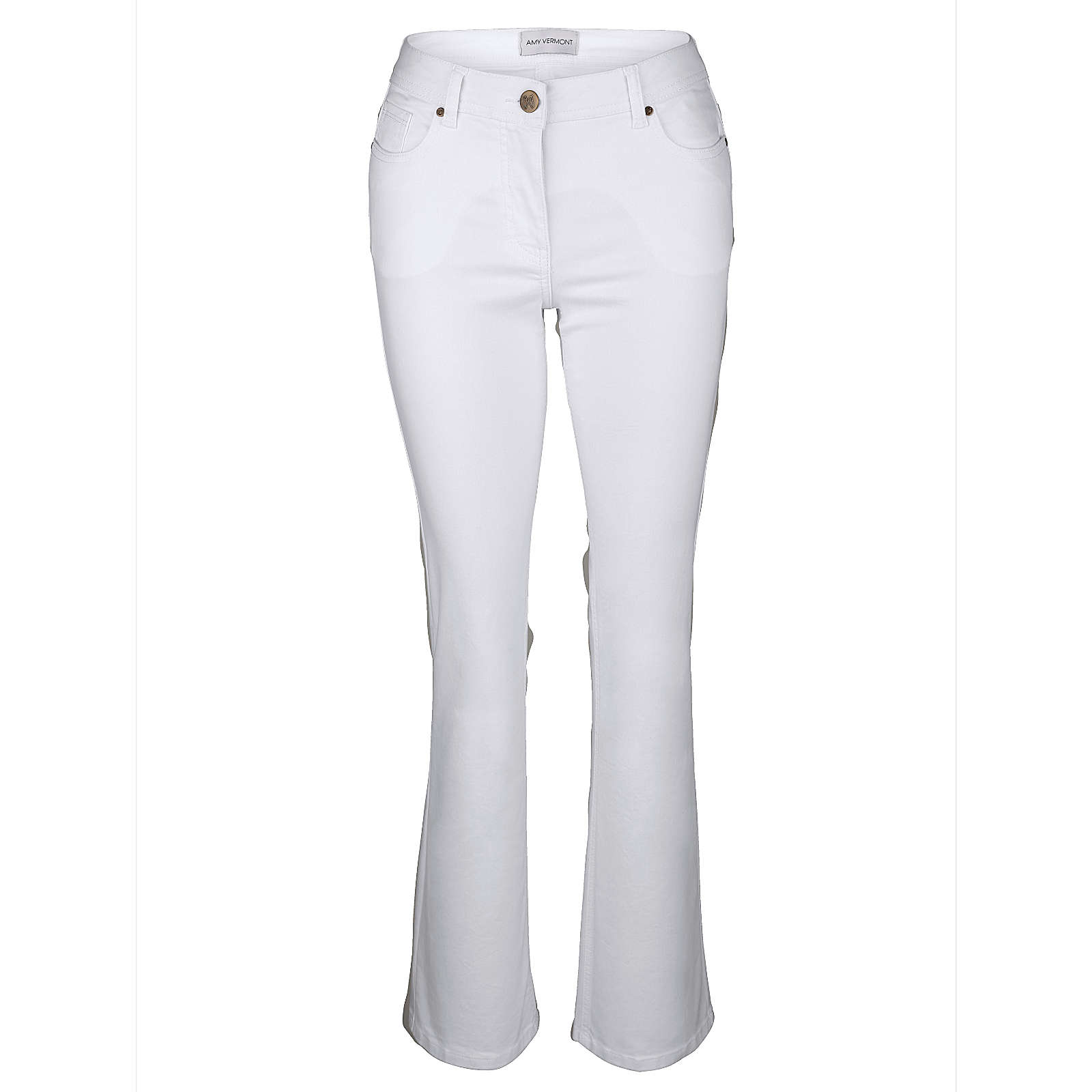 Amy Vermont Jeans weiß Damen Gr. 48 Amy Vermont Jeans weiß Damen Gr. 48