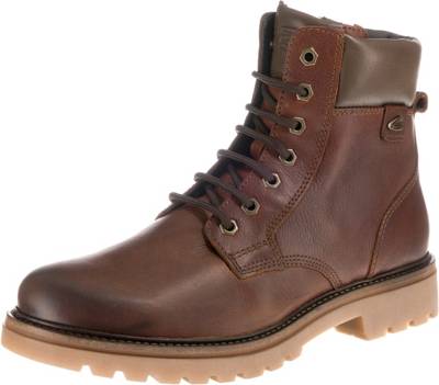 camel active, Canberra 15 Schnürstiefeletten, dunkelbraun Herren Schuhe Glattleder Camel Active Schnürer COPA 26 braun