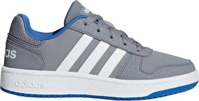 adidas sneaker vl hoops low grau