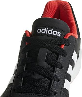 Probablemente dramático asesinato adidas, Sneakers Low HOOPS 2.0 K für Jungen, schwarz/rot | mirapodo
