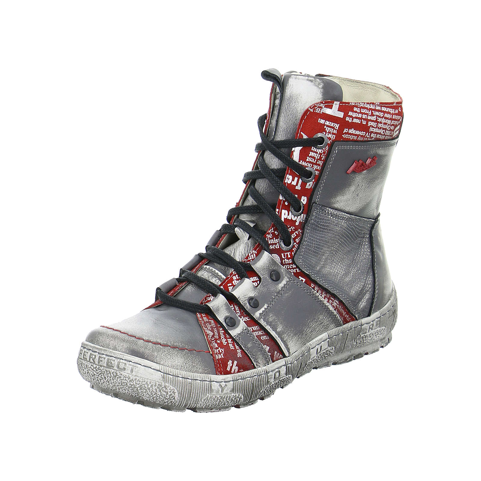 Krisbut Schnürstiefel grau Damen Gr. 38 Krisbut Schnürstiefel grau Damen Gr. 38