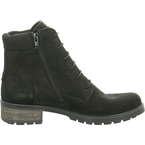 Schuhe Schnürstiefeletten Longo Stiefelette schwarz Schuhe Schnürstiefeletten Longo Stiefelette schwarz