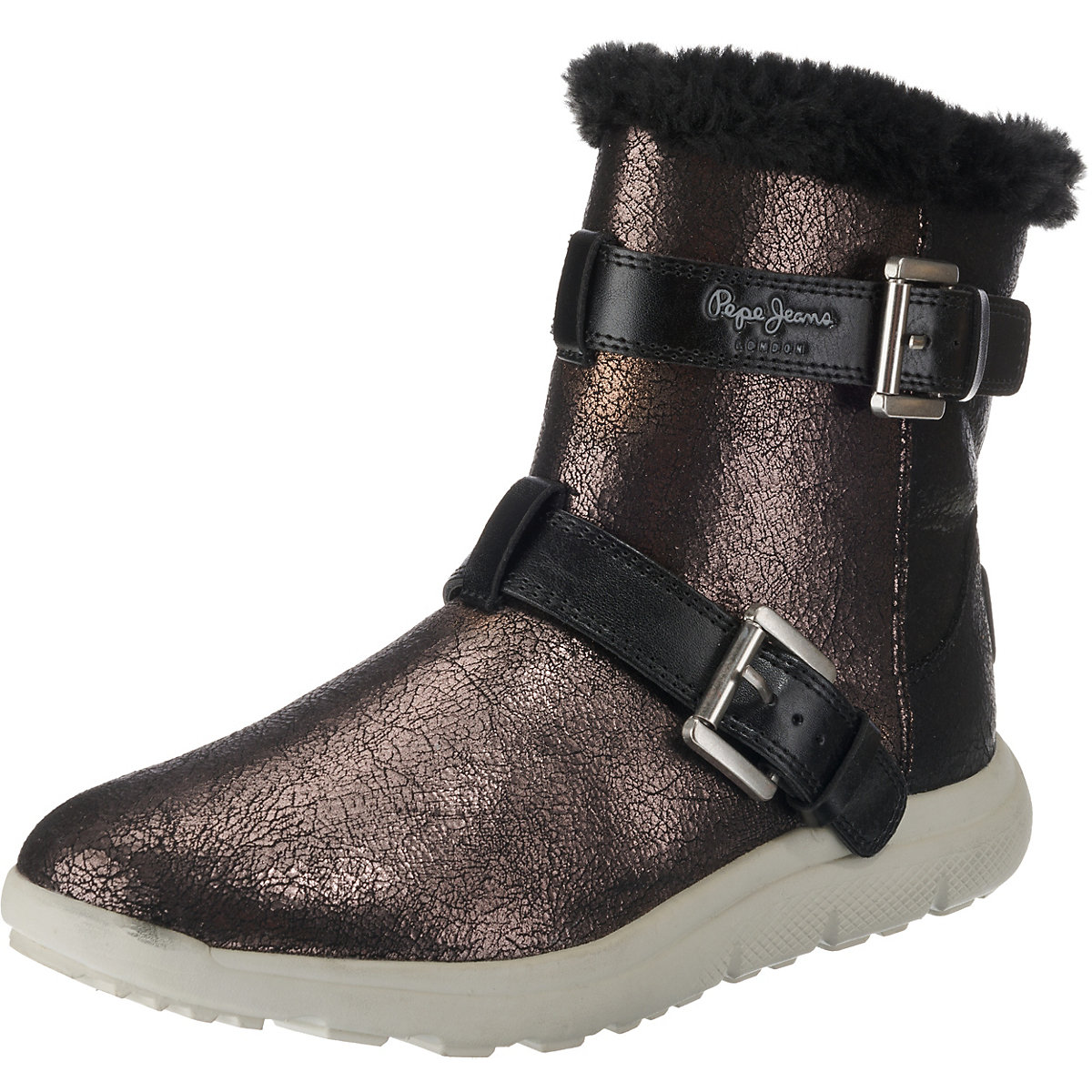 Pepe Jeans, HYKE W SNOW Winterstiefeletten, dunkelgrau Gute Qualität beliebte Schuhe Pepe Jeans, HYKE W SNOW Winterstiefeletten, dunkelgrau Gute Qualität beliebte Schuhe