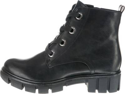 tamaris biker boots black